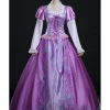 Cosrea Rapunzel Park Inspired Brocade Satin Cosplay Costume 2 Cosrea Rapunzel Park Inspired Brocade Satin Cosplay Costume