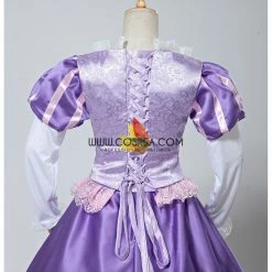 Cosrea Rapunzel Embroidered Brocade Satin Cosplay Costume 16 Cosrea Rapunzel Embroidered Brocade Satin Cosplay Costume