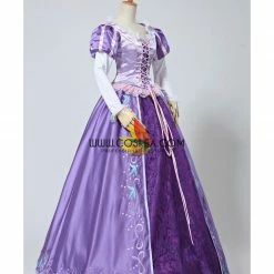 Cosrea Rapunzel Embroidered Brocade Satin Cosplay Costume 12 Cosrea Rapunzel Embroidered Brocade Satin Cosplay Costume