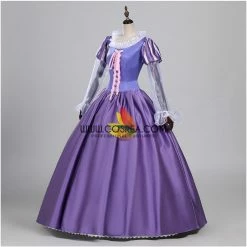 Cosrea Rapunzel Orchid Purple Satin Cosplay Costume Disney Inspired 17 Cosrea Rapunzel Orchid Purple Satin Cosplay Costume Disney Inspired