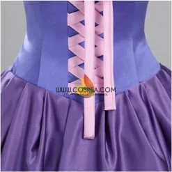 Cosrea Rapunzel Orchid Purple Satin Cosplay Costume Disney Inspired 22 Cosrea Rapunzel Orchid Purple Satin Cosplay Costume Disney Inspired