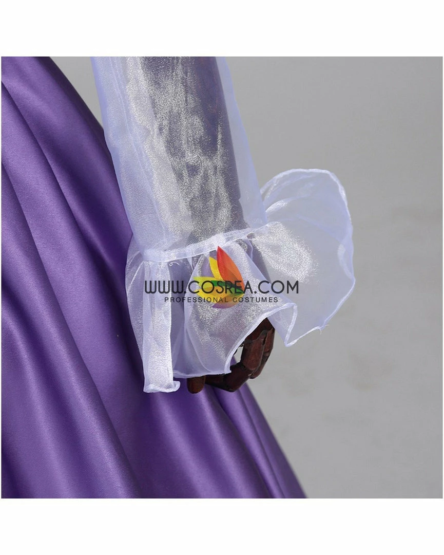 Cosrea Rapunzel Orchid Purple Satin Cosplay Costume Disney Inspired 14 Cosrea Rapunzel Orchid Purple Satin Cosplay Costume Disney Inspired