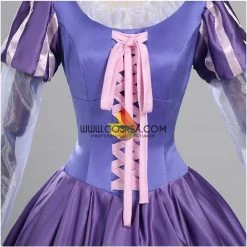 Cosrea Rapunzel Orchid Purple Satin Cosplay Costume Disney Inspired 21 Cosrea Rapunzel Orchid Purple Satin Cosplay Costume Disney Inspired