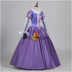 Cosrea Rapunzel Orchid Purple Satin Cosplay Costume Disney Inspired 16 Cosrea Rapunzel Orchid Purple Satin Cosplay Costume Disney Inspired
