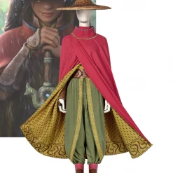 Cosrea Raya And The Last Dragon Linen Version Cosplay Costume