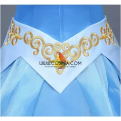 Cosrea Sleeping Beauty Aurora Blue Tulle Overlayer Cosplay Costume