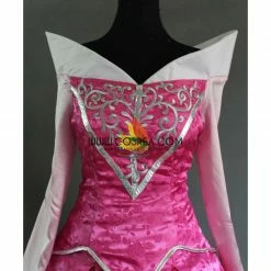 Cosrea Sleeping Beauty Aurora Embroidered Brocade Cosplay Costume Disney Inspired