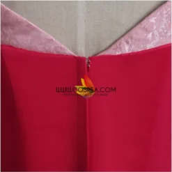 Cosrea Disney Inspired Sleeping Beauty Aurora Park Inspired Brocade Satin Cosplay Costume 19 Cosrea Disney Inspired Sleeping Beauty Aurora Park Inspired Brocade Satin Cosplay Costume