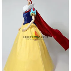 Cosrea Disney Inspired Snow White Brocade Satin Cosplay Costume 14 Cosrea Disney Inspired Snow White Brocade Satin Cosplay Costume