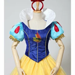 Cosrea Disney Inspired Snow White Brocade Satin Cosplay Costume 19 Cosrea Disney Inspired Snow White Brocade Satin Cosplay Costume