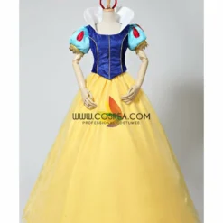Cosrea Disney Inspired Snow White Brocade Satin Cosplay Costume 16 Cosrea Disney Inspired Snow White Brocade Satin Cosplay Costume