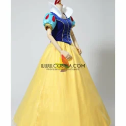 Cosrea Disney Inspired Snow White Brocade Satin Cosplay Costume 17 Cosrea Disney Inspired Snow White Brocade Satin Cosplay Costume