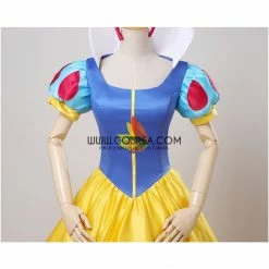 Cosrea Disney Inspired Snow White Classic Satin Cosplay Costume 16 Cosrea Disney Inspired Snow White Classic Satin Cosplay Costume