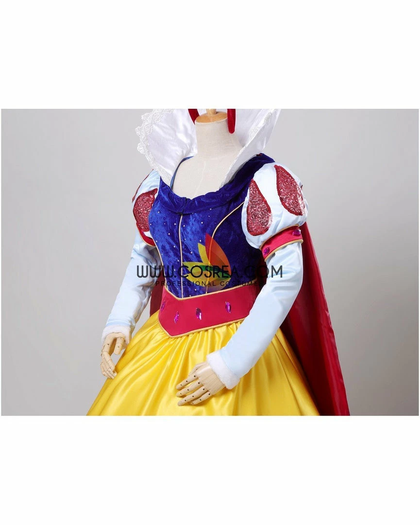 Cosrea Disney Inspired Snow White Custom Long Sleeve Cosplay Costume 10 Cosrea Disney Inspired Snow White Custom Long Sleeve Cosplay Costume