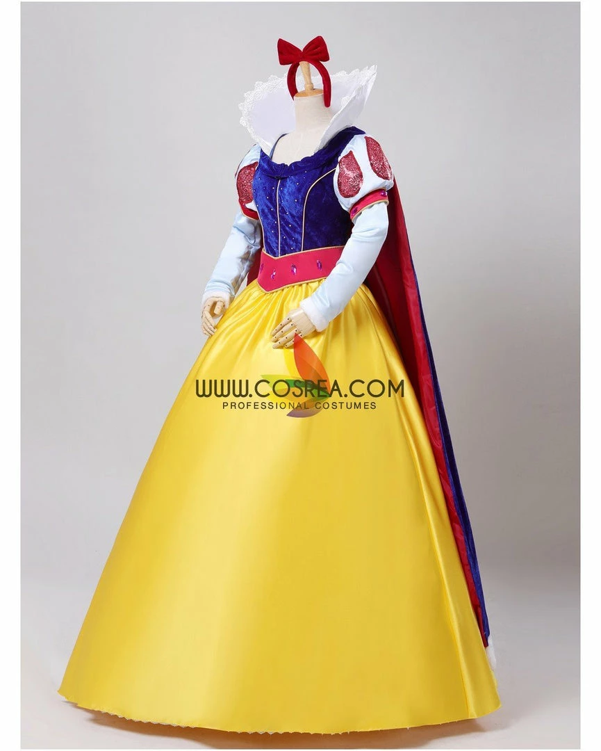 Cosrea Disney Inspired Snow White Custom Long Sleeve Cosplay Costume 6 Cosrea Disney Inspired Snow White Custom Long Sleeve Cosplay Costume