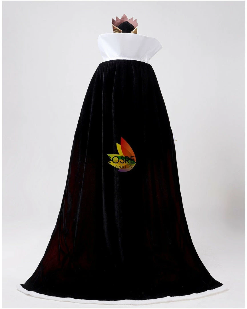 Cosrea Snow White Evil Queen Satin Cosplay Costume 7 Cosrea Snow White Evil Queen Satin Cosplay Costume