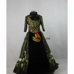 Cosrea Stepmother's Live Action Movie Dress Set With Custom Embroidered Floral Accents 14 Cosrea Stepmother's Live Action Movie Dress Set With Custom Embroidered Floral Accents