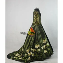 Cosrea Stepmother's Live Action Movie Dress Set With Custom Embroidered Floral Accents 12 Cosrea Stepmother's Live Action Movie Dress Set With Custom Embroidered Floral Accents