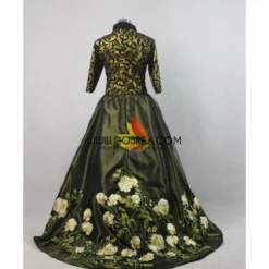 Cosrea Stepmother's Live Action Movie Dress Set With Custom Embroidered Floral Accents 15 Cosrea Stepmother's Live Action Movie Dress Set With Custom Embroidered Floral Accents