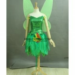 Cosrea Tinkerbell Classic Sequin Fabric Cosplay Costume Disney Inspired