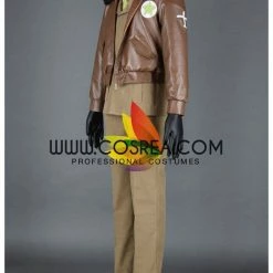 Cosrea Cosplay Costumes Hetalia USA PU Leather Cosplay Costume