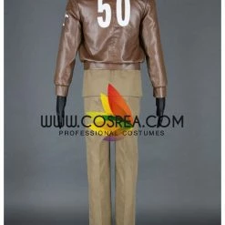 Cosrea Cosplay Costumes Hetalia USA PU Leather Cosplay Costume