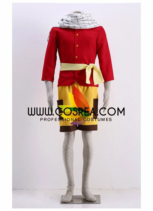 Cosrea Fairy Tail Natsu Youth Cosplay Costume 4 Cosrea Fairy Tail Natsu Youth Cosplay Costume