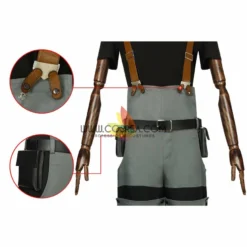Cosrea Cosplay Costumes Fire Force 8th Company Male Uniform Cosplay Costume