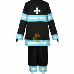 Cosrea Cosplay Costumes Fire Force 8th Company Male Uniform Cosplay Costume