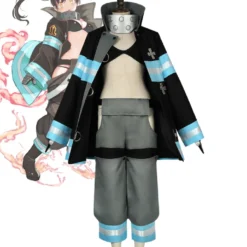 Cosrea Fire Force 8th Company Tamaki Kotatsu Cosplay Costume