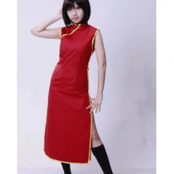 Cosrea Gintama Kagura Qipao Cosplay Costume