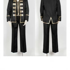 Cosrea Gintama Shinsengumi Gold Uniform Cosplay Costume