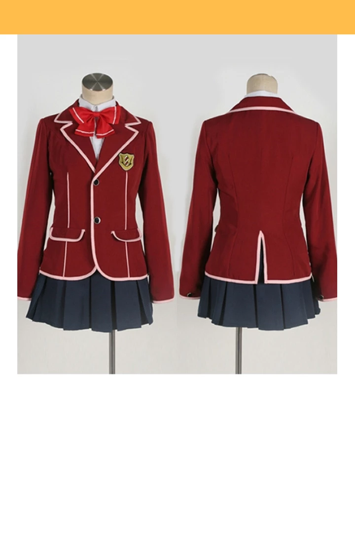 Cosrea Guilty Crown Tennoz High Female Uniform Cosplay Costume 3 Cosrea Guilty Crown Tennoz High Female Uniform Cosplay Costume