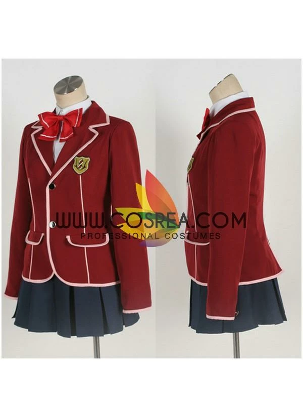 Cosrea Guilty Crown Tennoz High Female Uniform Cosplay Costume 5 Cosrea Guilty Crown Tennoz High Female Uniform Cosplay Costume