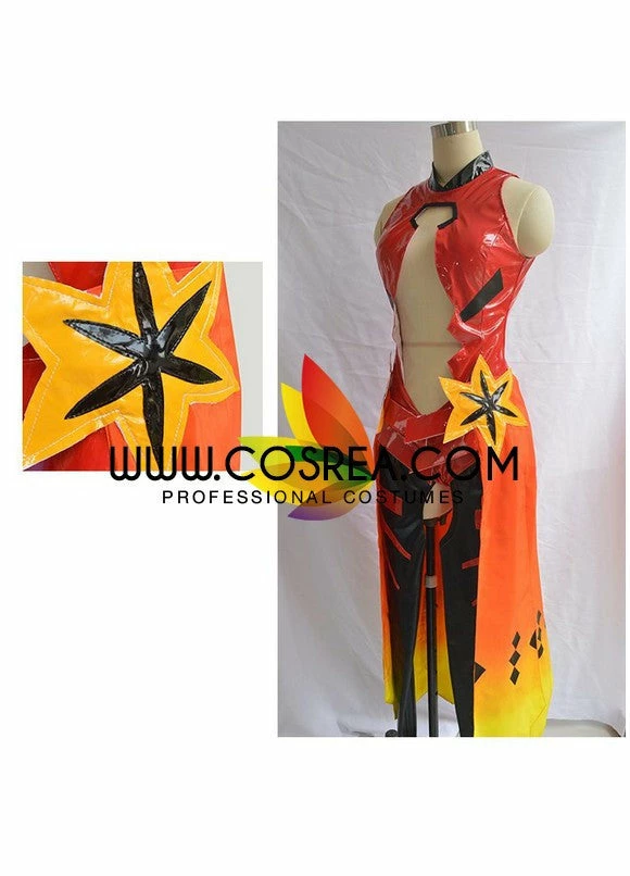 Cosrea Guilty Crown Inori Yuzuriha Leather Cosplay Costume 6 Cosrea Guilty Crown Inori Yuzuriha Leather Cosplay Costume