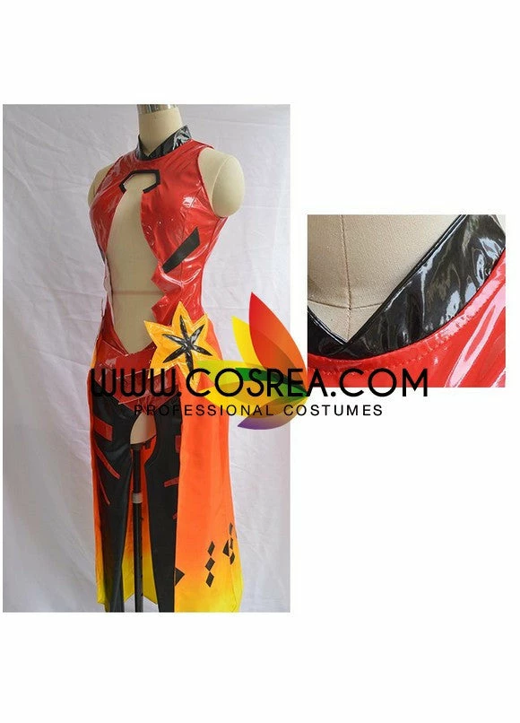 Cosrea Guilty Crown Inori Yuzuriha Leather Cosplay Costume 7 Cosrea Guilty Crown Inori Yuzuriha Leather Cosplay Costume