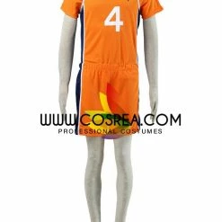 Cosrea Haikyuu Karasuno High 4 Cosplay Costume