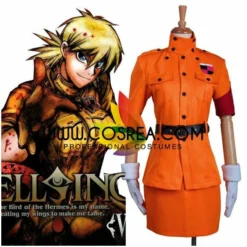 Cosrea Hellsing Seras Victoria Uniform Cosplay Costume