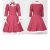 Cosrea Hetalia Liechtenstein Sakura Red Cosplay Costume
