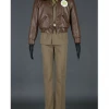 Cosrea Cosplay Costumes Hetalia USA PU Leather Cosplay Costume