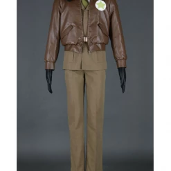 Cosrea Cosplay Costumes Hetalia USA PU Leather Cosplay Costume
