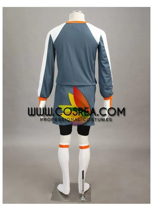 Cosrea Inazuma Eleven Raimon High School Goalie S2 Cosplay Costume 7 Cosrea Inazuma Eleven Raimon High School Goalie S2 Cosplay Costume