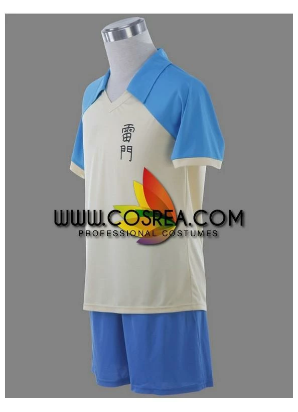 Cosrea Inazuma Eleven Raimon High School Summer Uniform Cosplay Costume 5 Cosrea Inazuma Eleven Raimon High School Summer Uniform Cosplay Costume