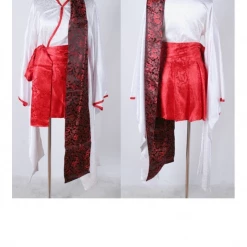 Cosrea Inu X Boku SS Ririchiyo Shirakiin Brocade Satin Version Cosplay Costume Cosplay Costumes