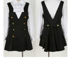 Cosrea Inu X Boku SS Ririchiyo Shirakiin Casual Wear Cosplay Costume