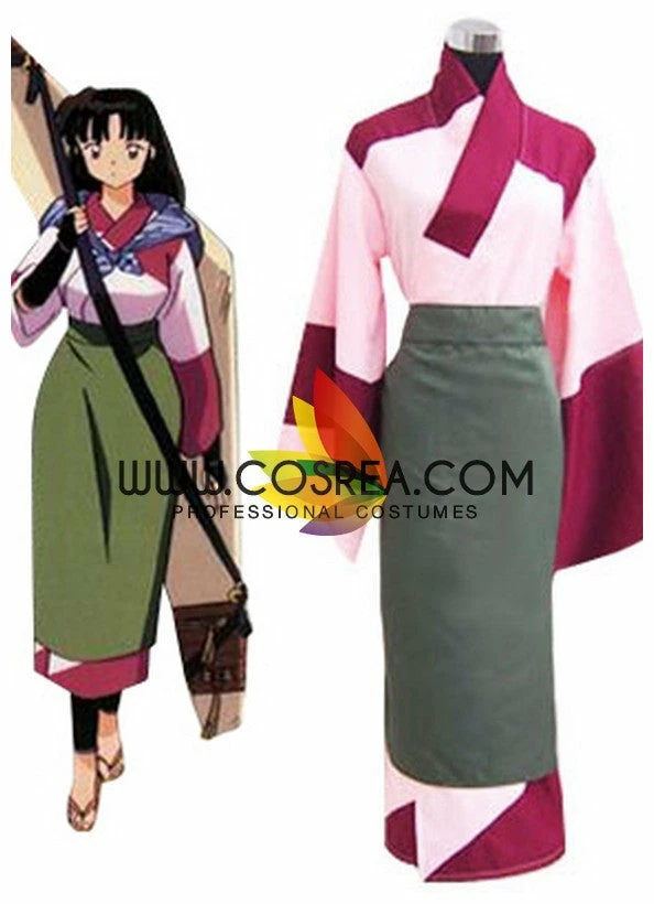 Cosrea Inuyasha Sango Cosplay Costume Cosplay Costumes 4 Cosrea Inuyasha Sango Cosplay Costume Cosplay Costumes