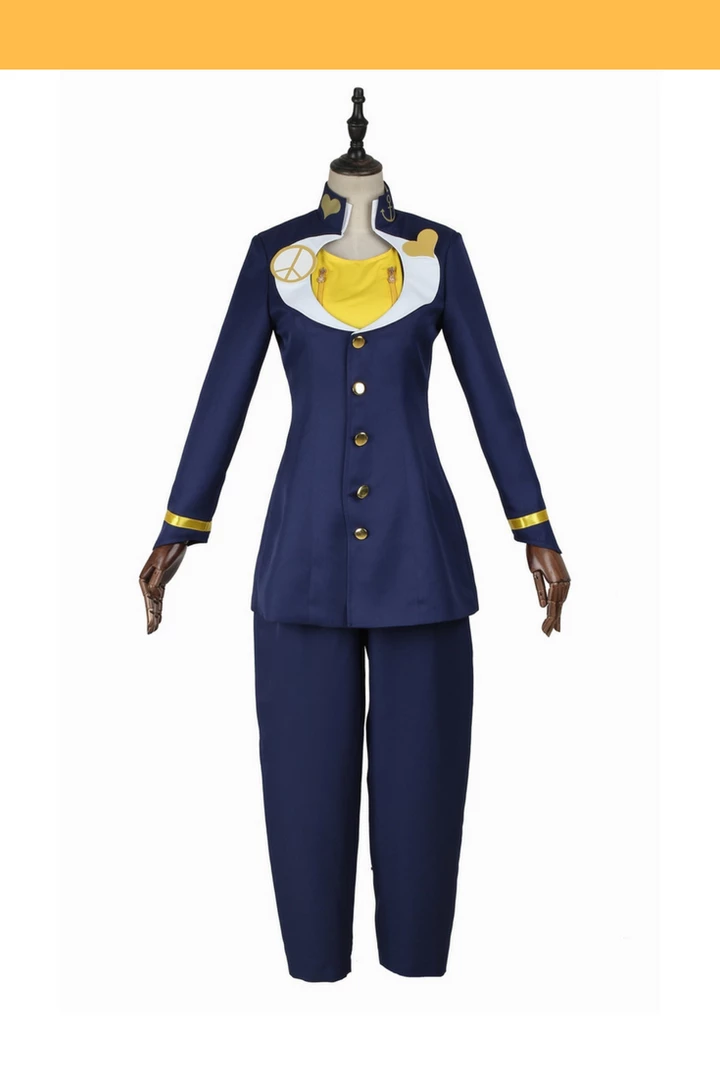 Cosrea Jojo's Bizarre Adventure Josuke Higashikata Cosplay Costume Cosplay Costumes 3 Cosrea Jojo's Bizarre Adventure Josuke Higashikata Cosplay Costume Cosplay Costumes
