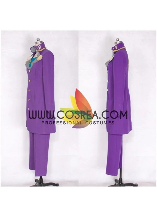 Cosrea JoJo's Bizarre Adventure Josuke Higashikata Purple Cosplay Costume Cosplay Costumes 5 Cosrea JoJo's Bizarre Adventure Josuke Higashikata Purple Cosplay Costume Cosplay Costumes
