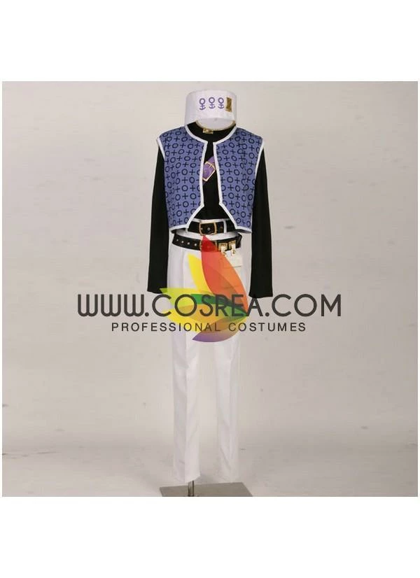 Cosrea JoJo's Bizarre Adventure Jotaro Kujo Diamond Is Unbreakable Cosplay Costume 6 Cosrea JoJo's Bizarre Adventure Jotaro Kujo Diamond Is Unbreakable Cosplay Costume