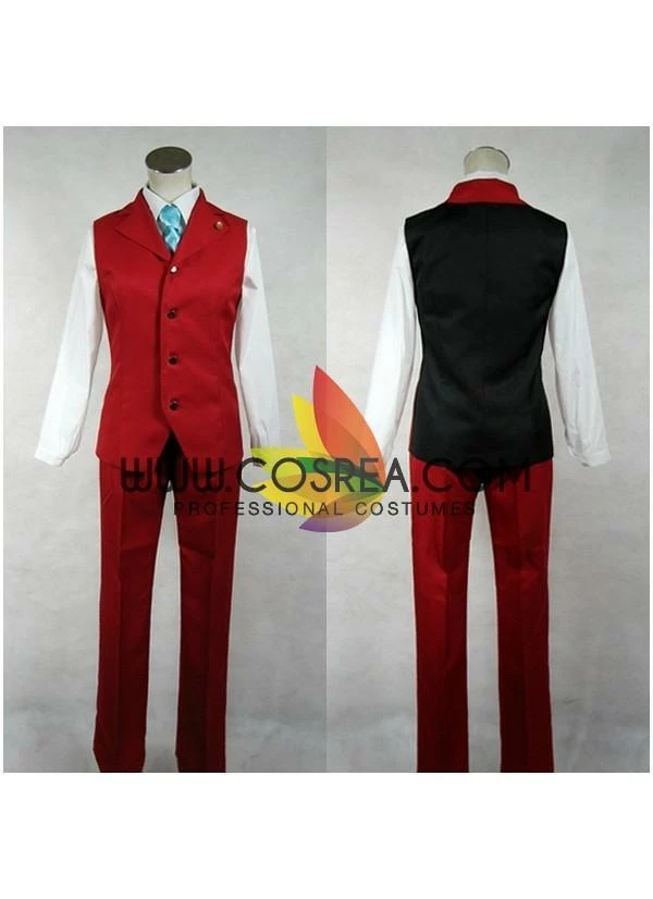 Cosrea Ace Attorney 4 Apollo Justice Cosplay Costume 4 Cosrea Ace Attorney 4 Apollo Justice Cosplay Costume